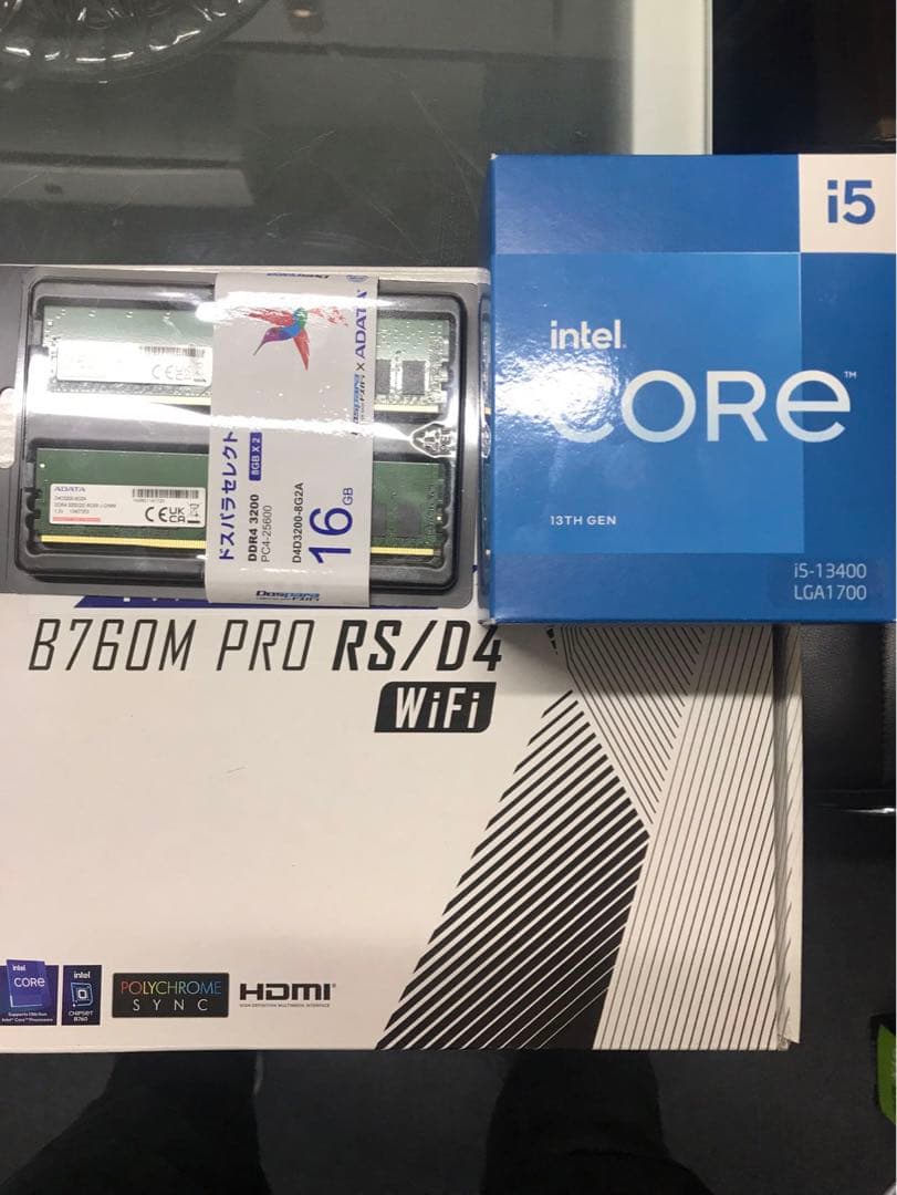 Core i5 13400+マザーボード+16GBメモリ3点セット Core i5 13400+マザーボード+16GBメモリ3点セット 【公式通販】