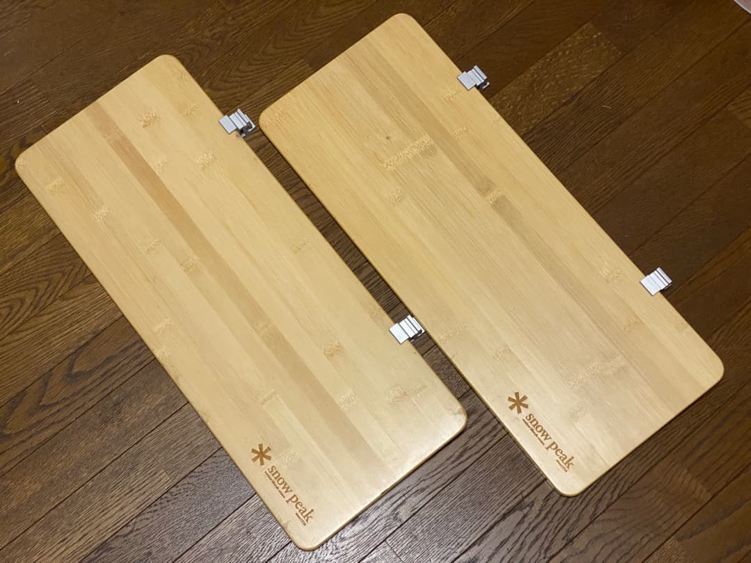 スノーピーク スライドトップロングハーフ竹2枚セット L108996521