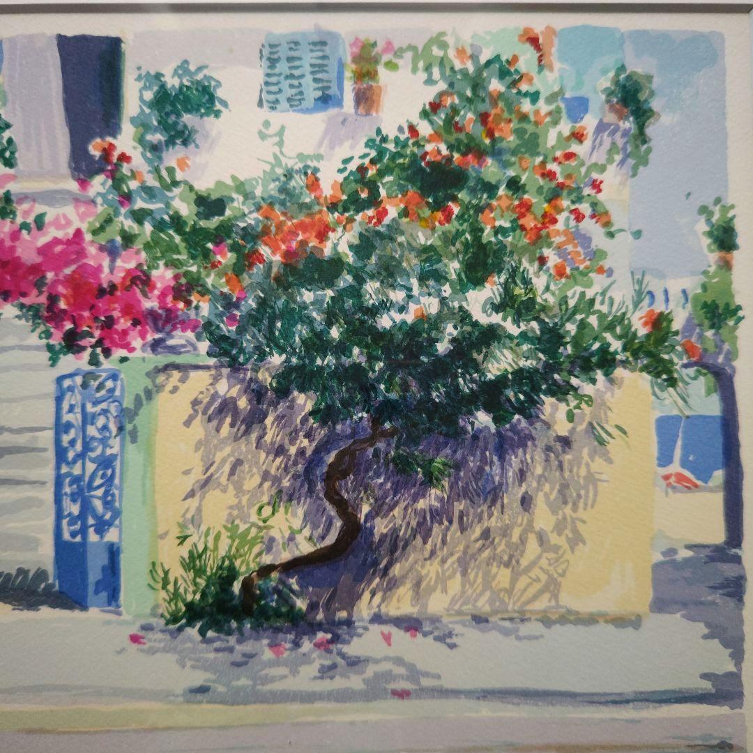 絵画 シルクスクリーン版画 額装品