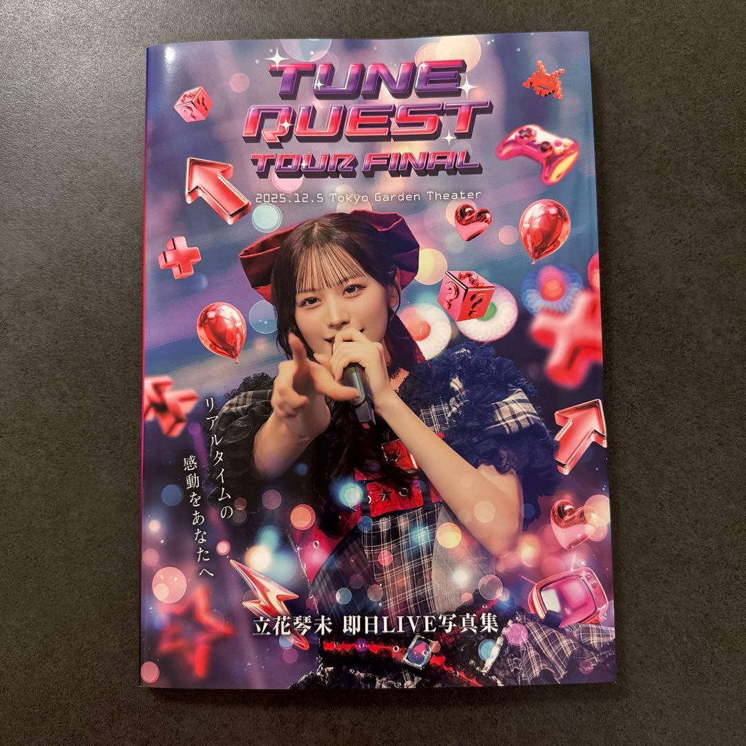 candytune 立花琴未 ナンバリング付きLIVE写真集 100冊限定 - メルカリ