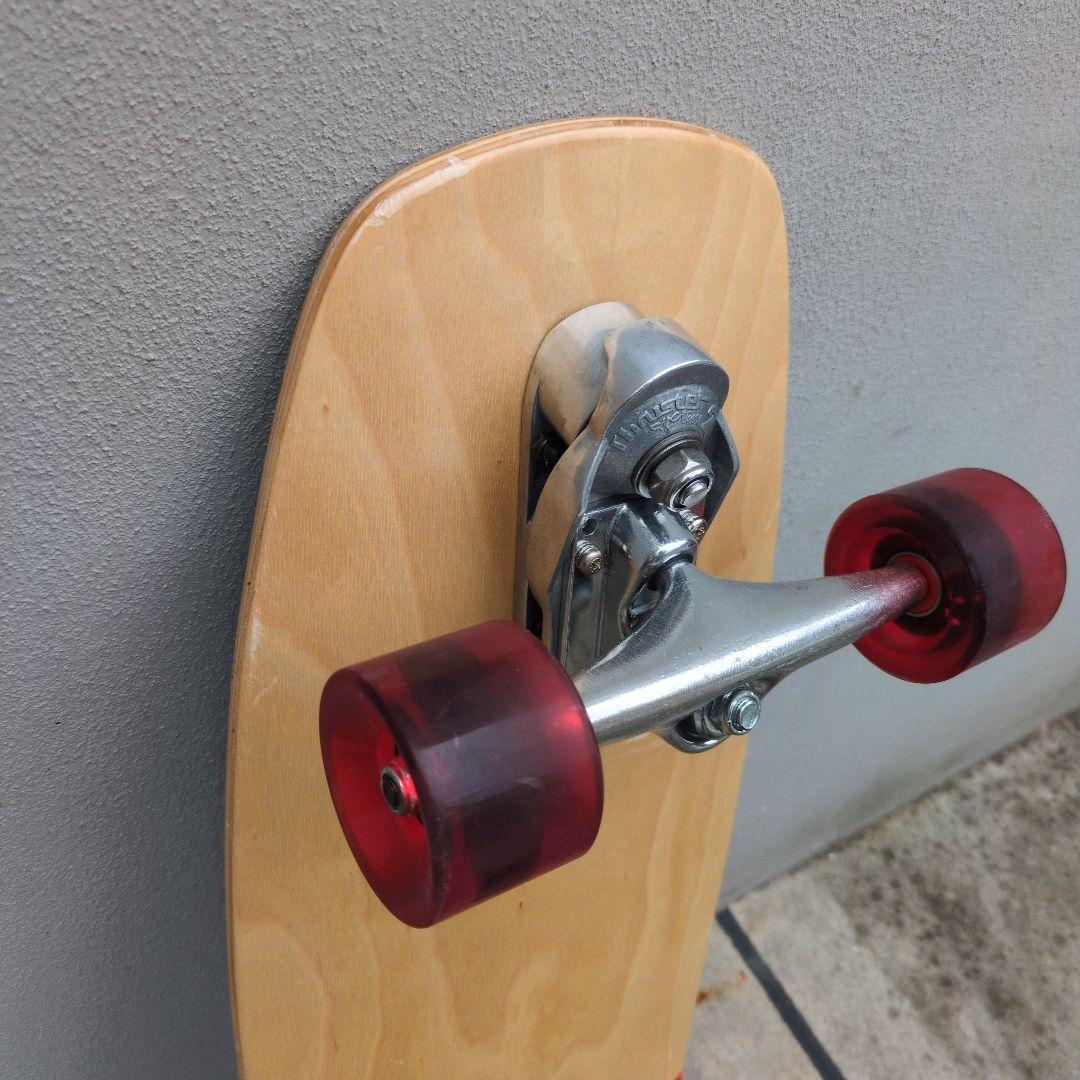 サーフスケートボード コンプリートスラスター2搭載カービング試乗程度