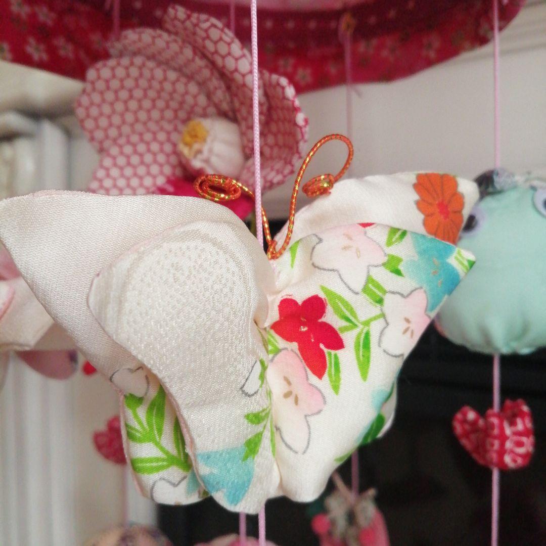 吊るし雛　吊るし飾り　ちりめん細工　ひな祭り　ハンドメイド