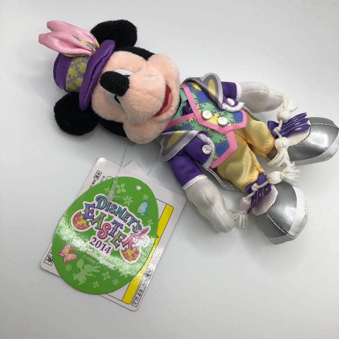 美品・タグ付き】ミッキー ミニー ぬいぐるみバッチ セット 2014年
