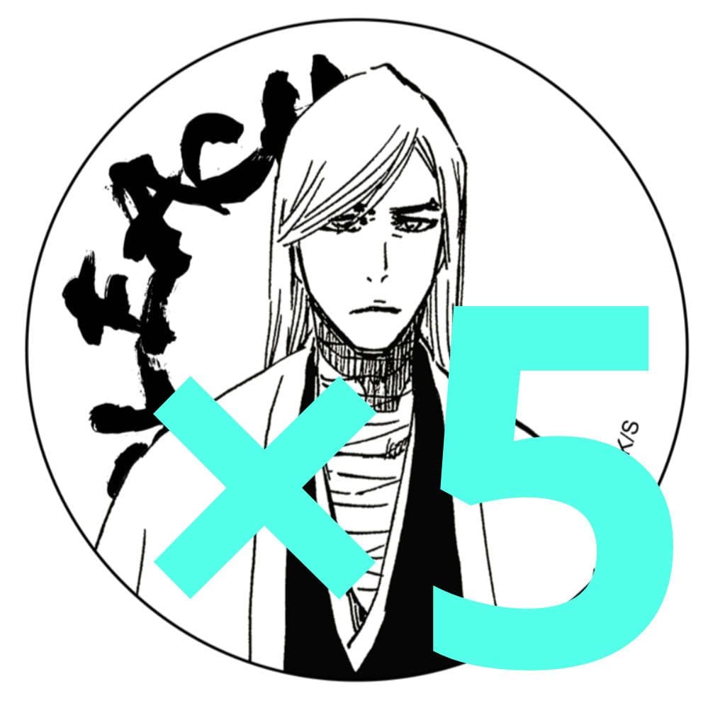 BLEACH 浮竹十四郎 オールスター缶バッジ コレクション缶バッジ 原作 原画