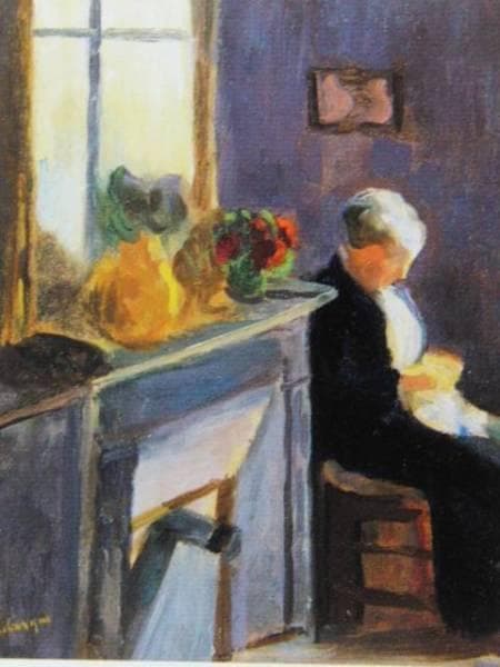 アンリ・ルバスク、「GRAND-MERE ASSISE」、海外版超希少レゾネ