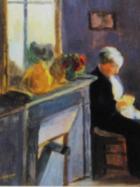 アンリ・ルバスク、「GRAND-MERE ASSISE」、海外版超希少レゾネ