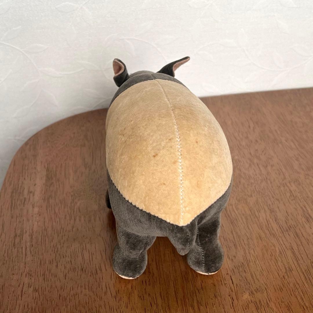 レア！上野動物園 多摩動物公園 おがくず人形 バク 昭和レトロ人形