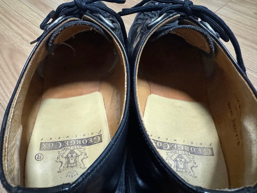 E COX ジョージコックス ギブソン クリーパー ラバーソール 27