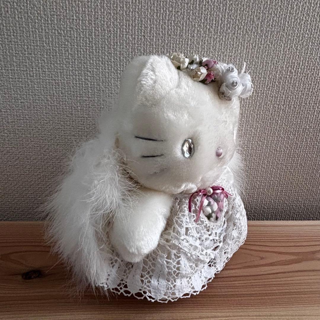 レア 希少 99 サンリオ ハローキティ エンジェル ぬいぐるみ 羽根 ローズ