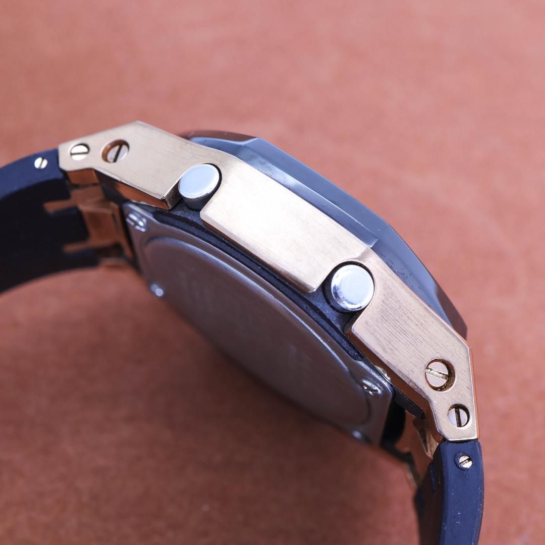 稼働 G-SHOCK 腕時計 GA-2100 アナデジ メンズ 八角形