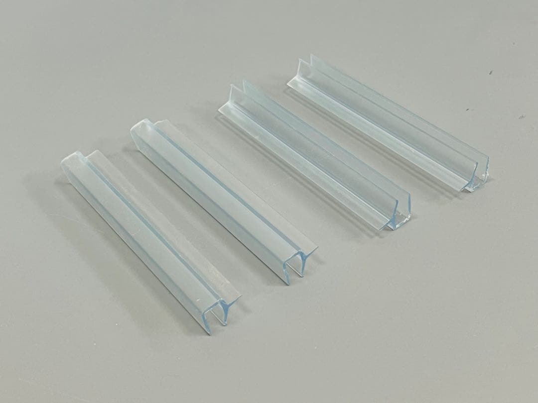 ラスト1台 超特注900×135×150㎜ 7室水槽 クリアシリコン