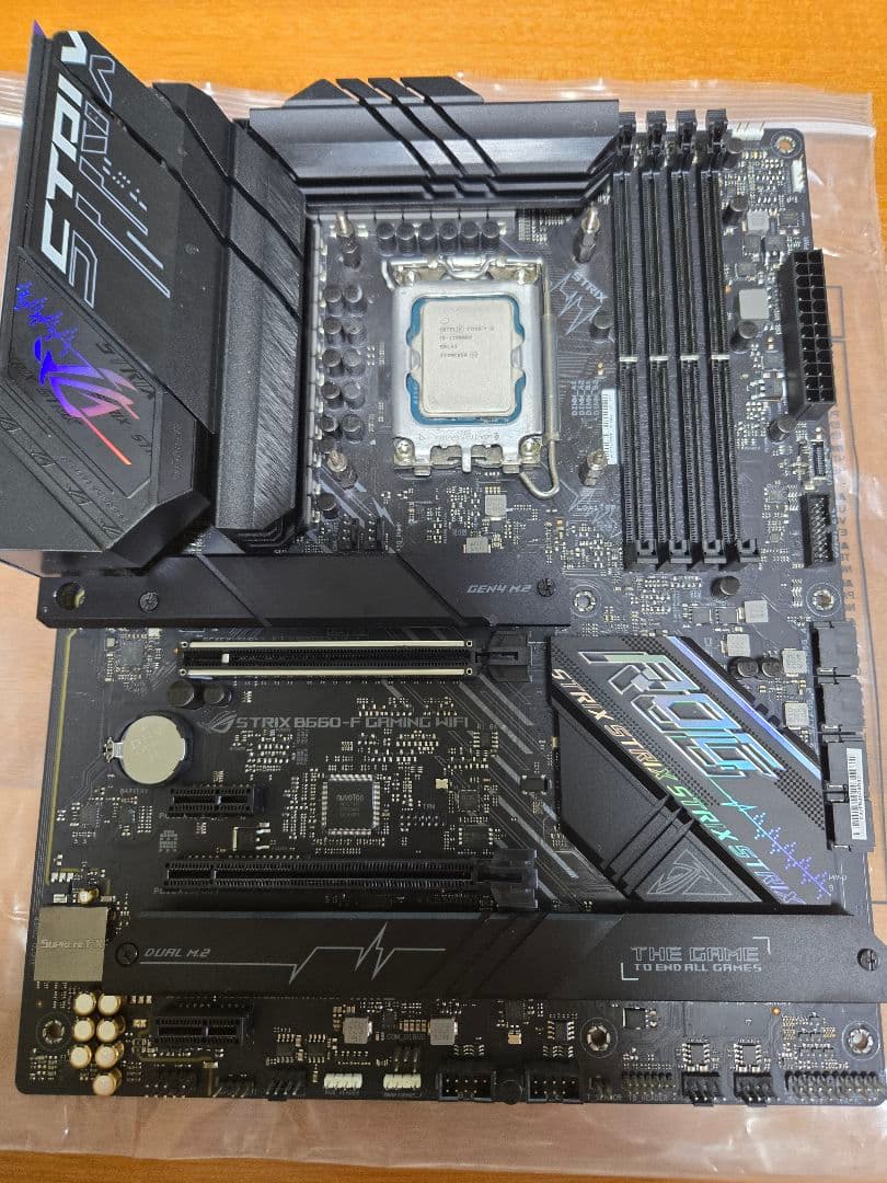 12900KF + ROG B660 + DDR5 32GB +おまけ