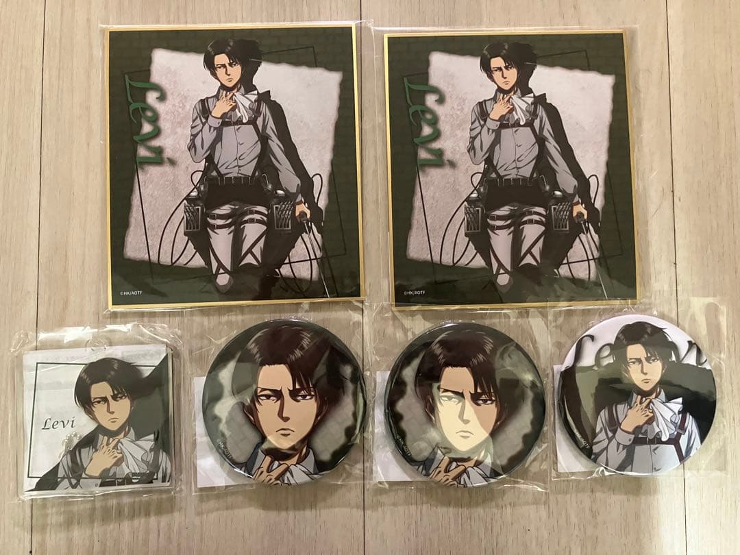 進撃の巨人 モーリーオンラインスクラッチくじ リヴァイセット