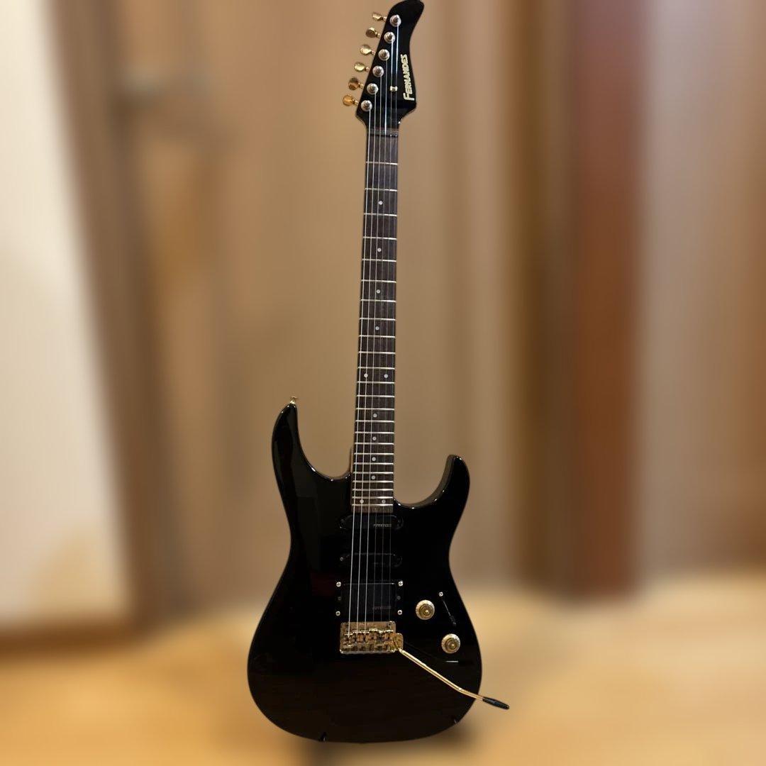 金ロゴ FERNANDES SFR-512 ストラトゴールドパーツ仕様 アーム付 金ロゴ FERNANDES SFR-512 ストラトゴールドパーツ仕様 アーム付