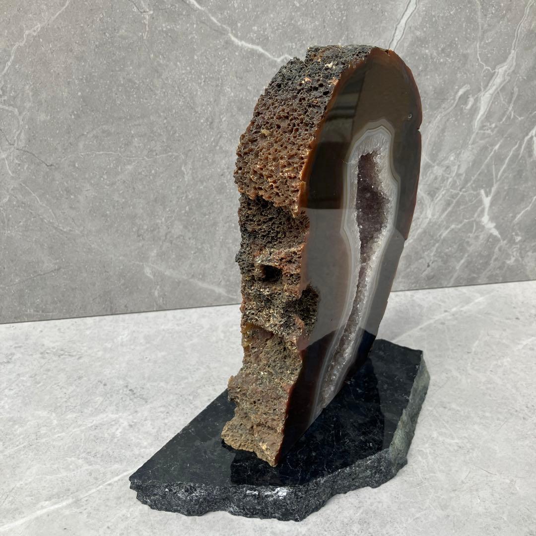 瑪瑙ドーム 瑪瑙 メノウ パワーストーン 鑑賞石 天然石 自然石 - メルカリ