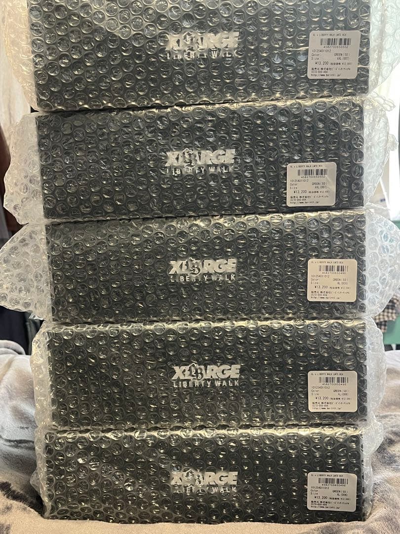 LBWK × XLARGE PREMIUM BOX（ミニカー＆Tシャツ)5セット