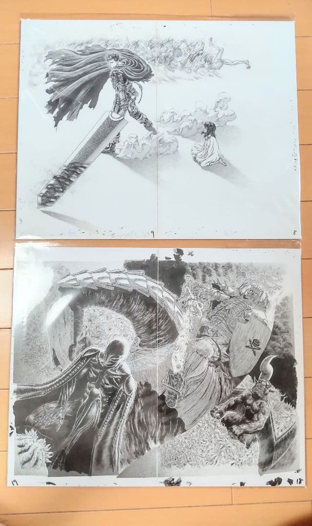 大ベルセルク展 キャラファイン 複製原稿 三浦健太郎 16枚 Amazon.co