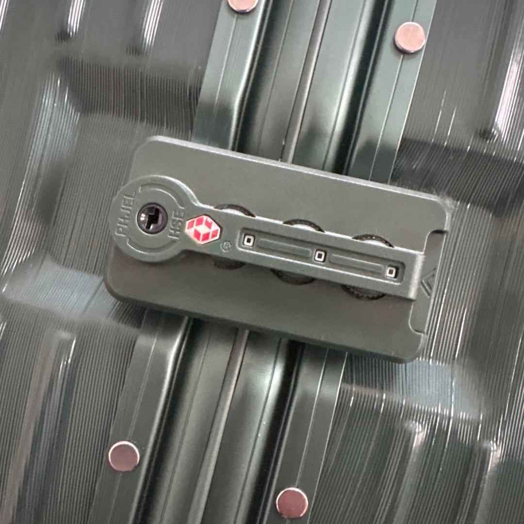 スーツケース アルミフレーム tsaロック保護カバー付き XL6泊7日