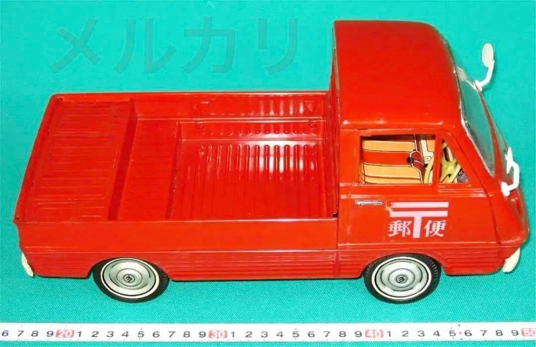 ブリキ玩具　マツダ　ボンゴトラック　郵便局　昭和レトロ