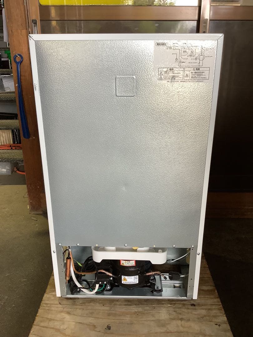 【mochan_ 】2ドア冷蔵庫 PRC-B092D-W 87L 21年製