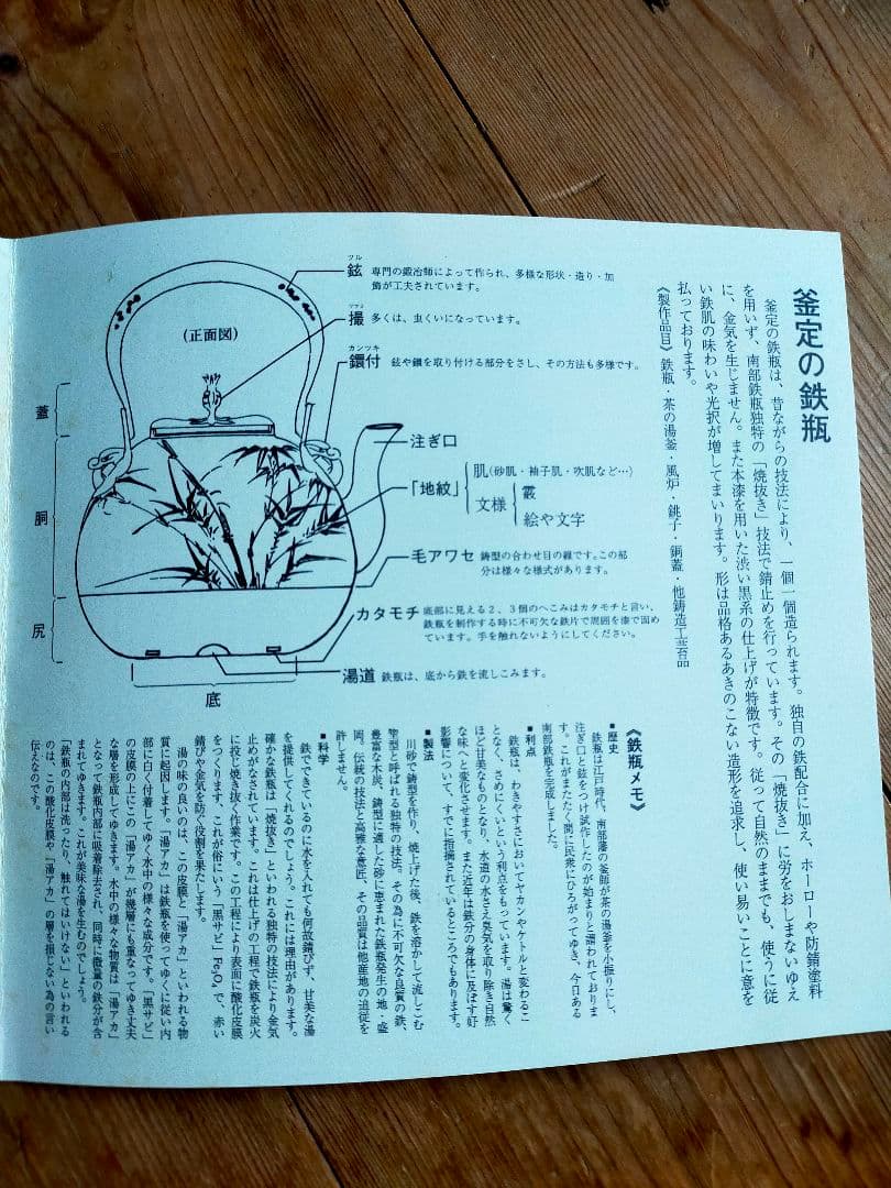 南部鉄器 釜定 新珠 肌 説明書付き