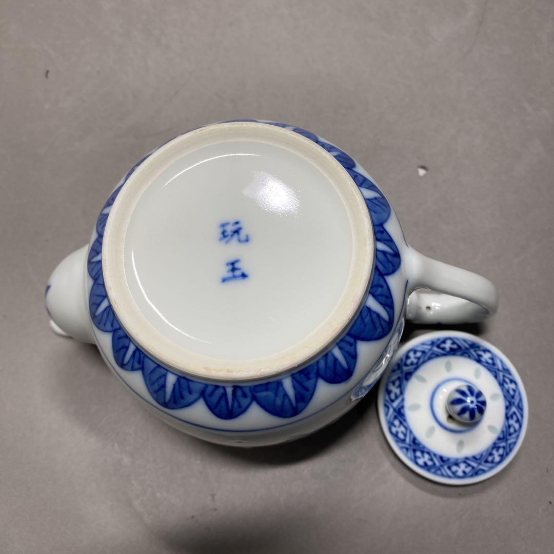 中国古美術 景德鎮製 古玩 玩玉 染付 青花 蛍焼 茶道具 茶器