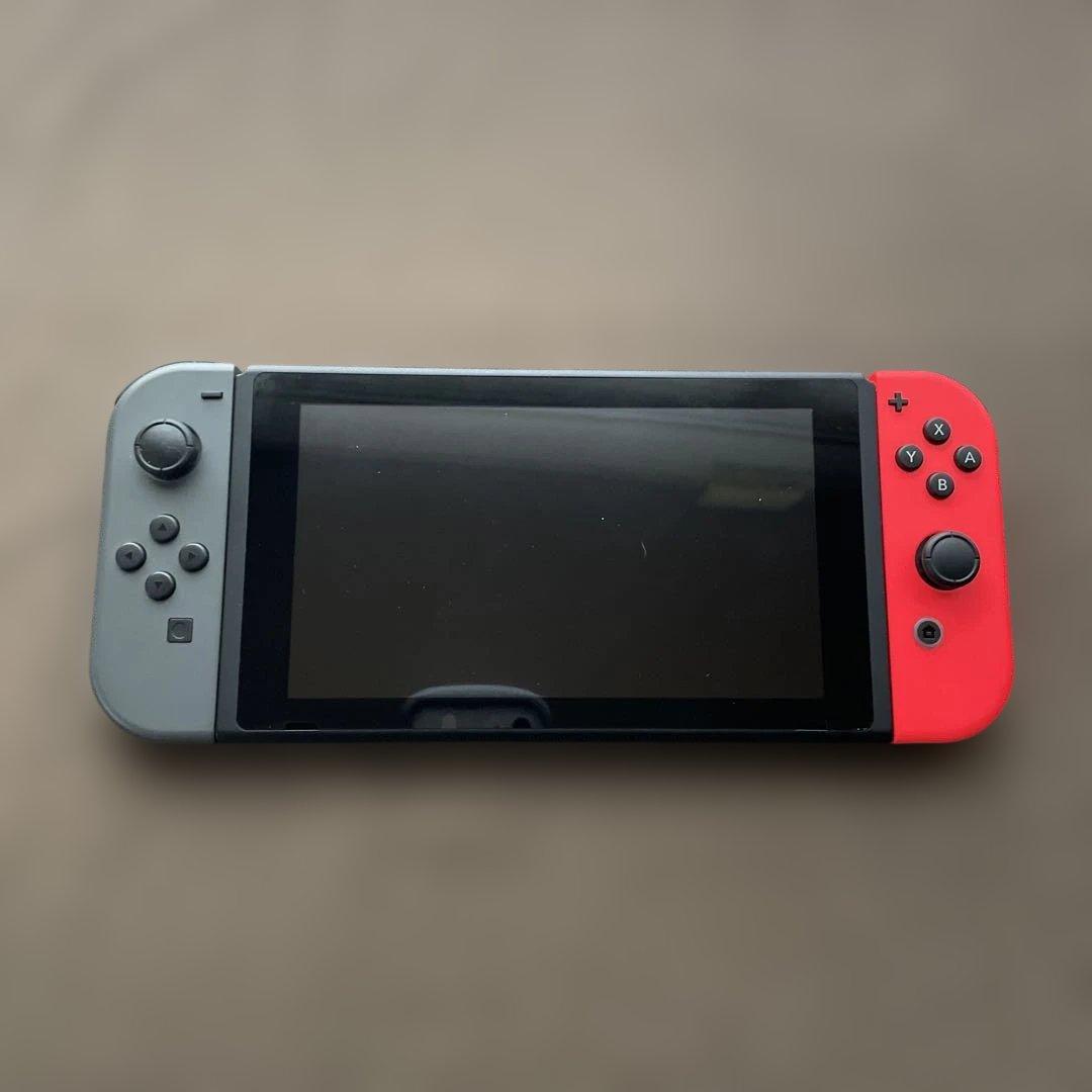 Nintendo Switch 本体 グレー/レッド