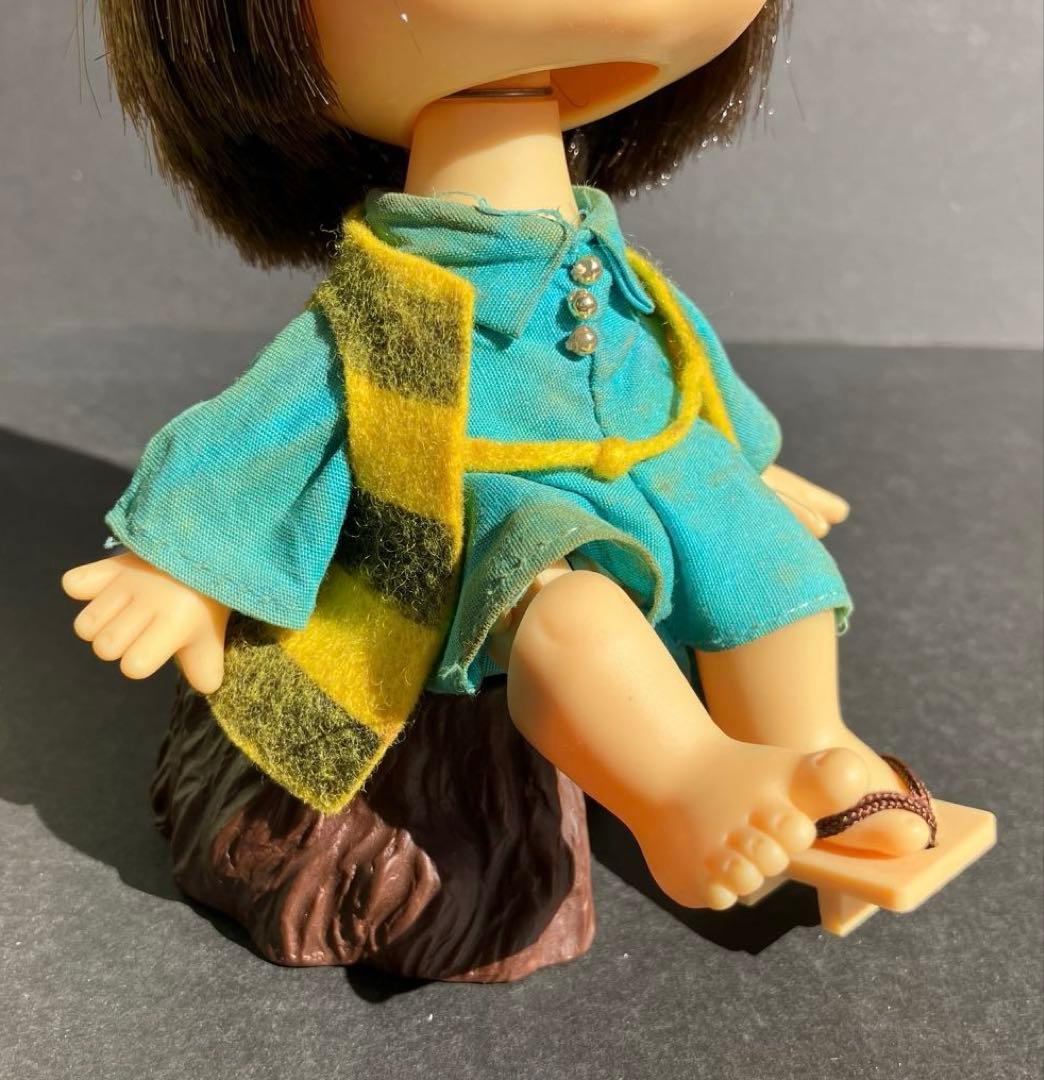 あんそにぃ ゲゲゲの鬼太郎 下駄けり人形 おもちゃ リプロ箱付き