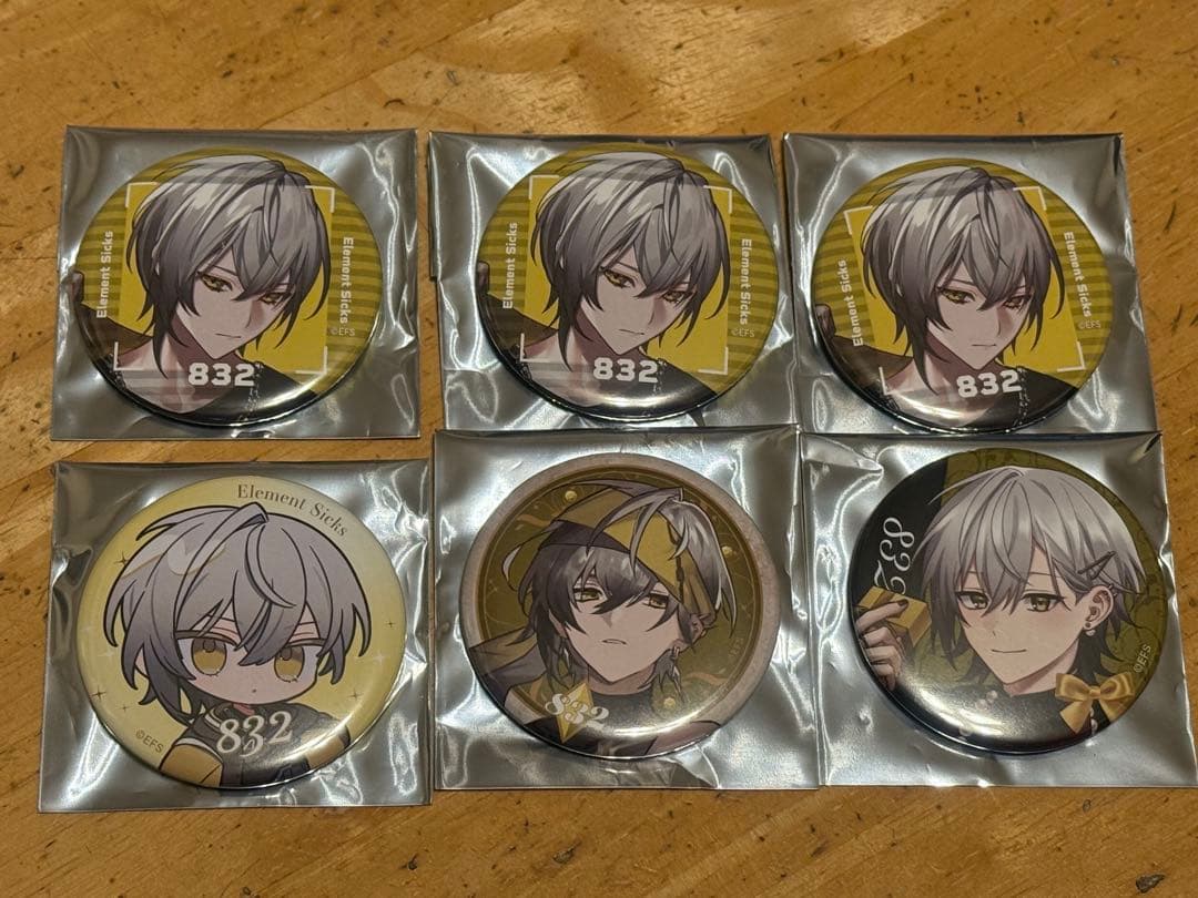 Element Sicks 832缶バッジ 第3弾 4種コンプリート - メルカリ