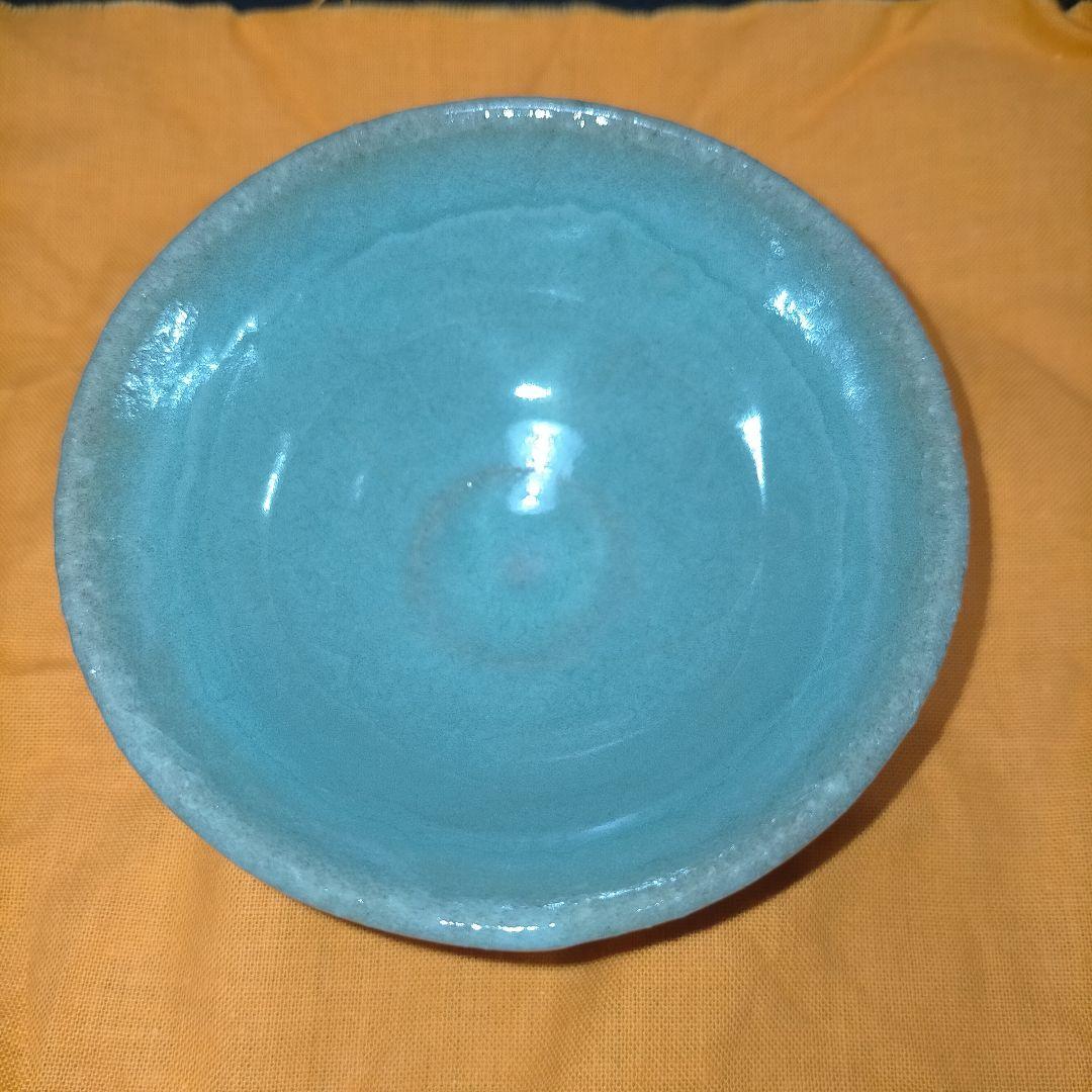 宮下善爾 淡青瓷 ぐい呑 盃 京都 1981年 木箱 作家物 ぐい呑み 概歴