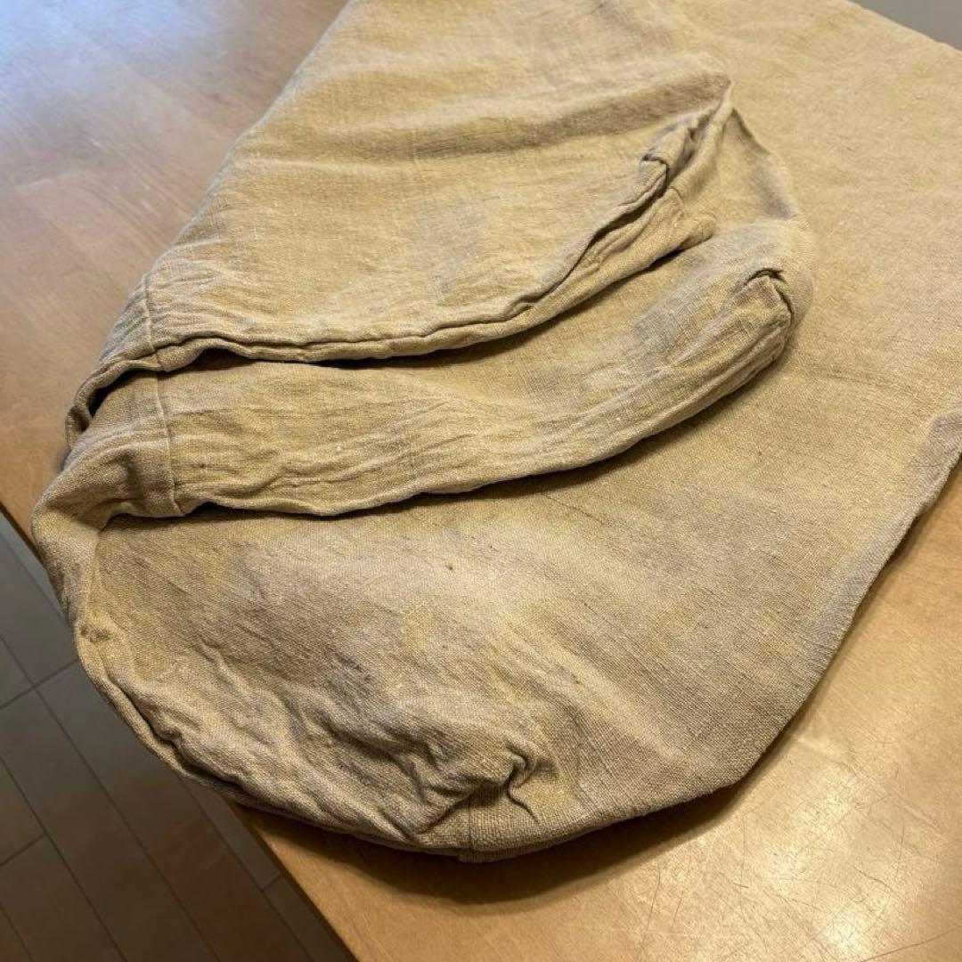 フランス アンティーク リネン カバー フランス軍用品