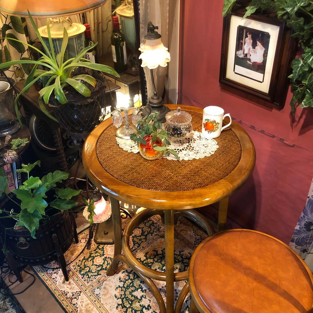 せいここたちゃん　オールドヴィンテージ トーネット　カフェテーブル