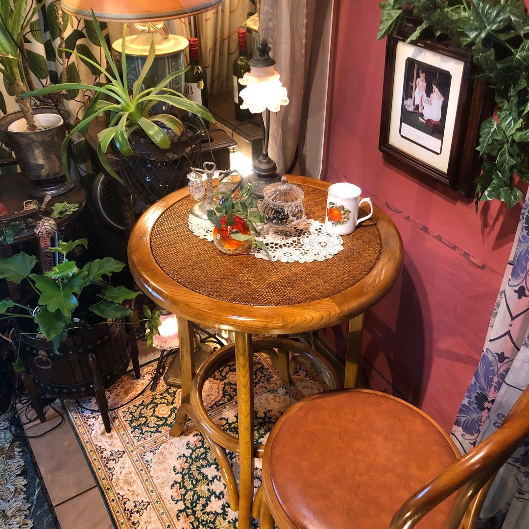 せいここたちゃん　オールドヴィンテージ トーネット　カフェテーブル