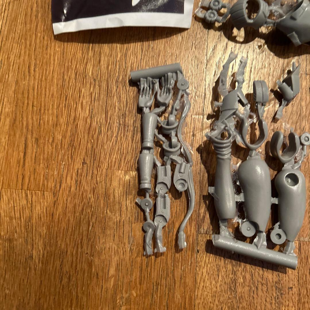 プラレス3四郎　桜姫　フル可動　ガレージキット