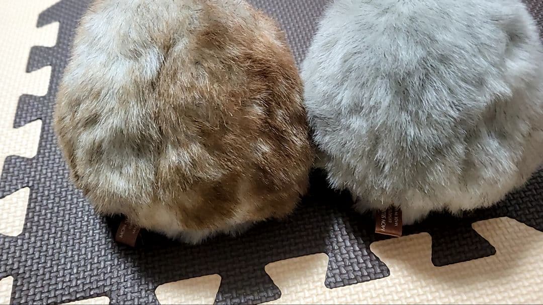 モン　スイユ　日本製　希少　レア　ふくろう　ヌイグルミ　２個セット