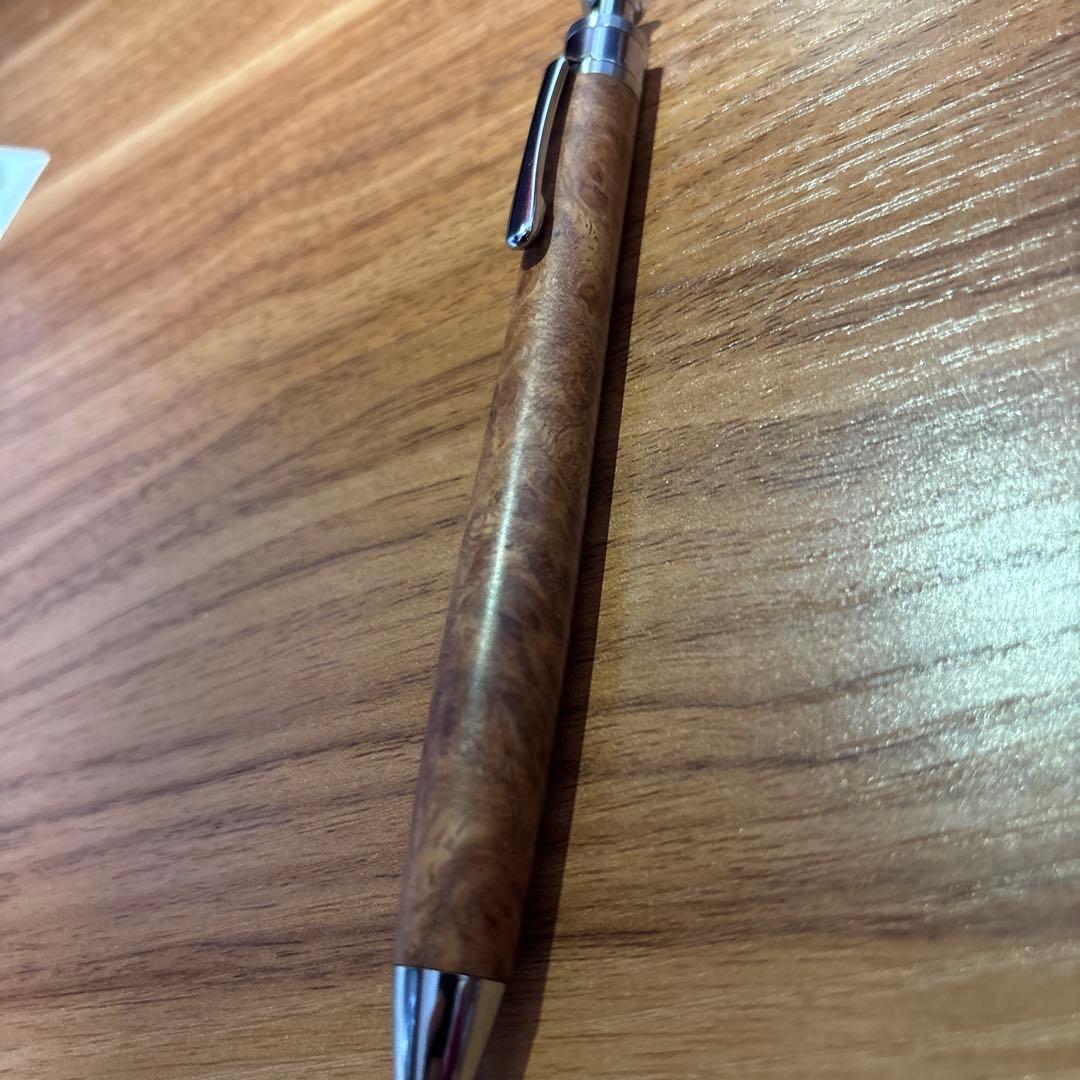 工房楔 0.5シャーペン 花梨 瘤杢