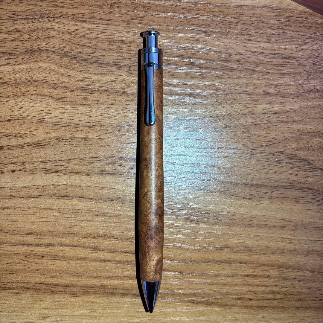 工房楔 0.5シャーペン 花梨 瘤杢