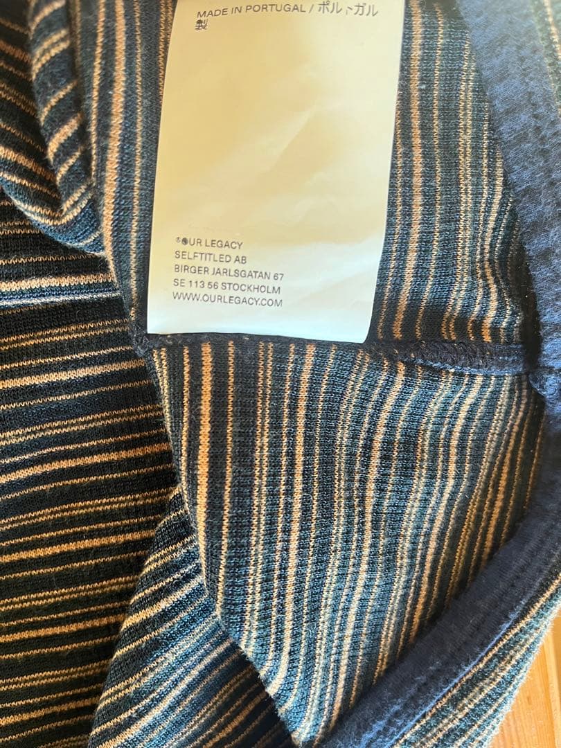 our legacy 23ss ボーダーtシャツ - メルカリ