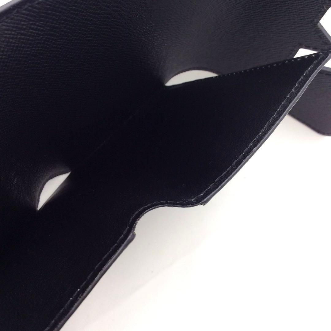 ルイヴィトン エピ ポルトフォイユ ツイスト コンパクト 黒 三つ折り財布