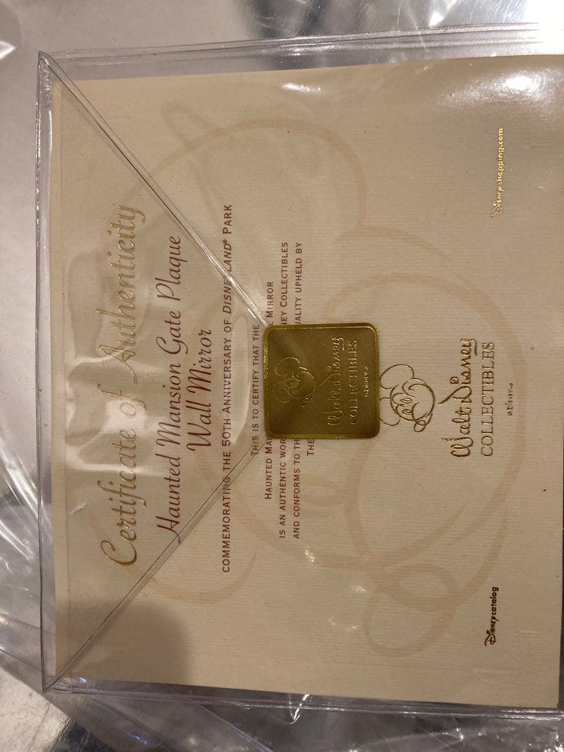 ホーンテッドマンション　壁掛けミラー