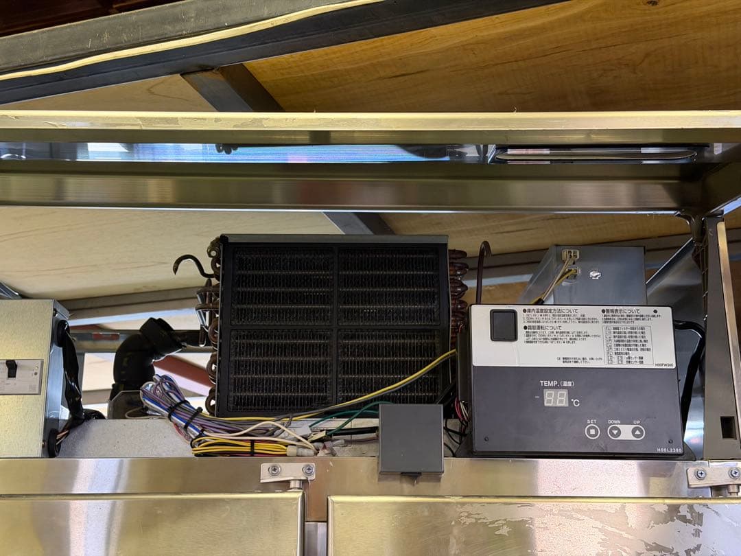 2015年 フクシマリーチイン冷凍ショーケース 900x650x1950