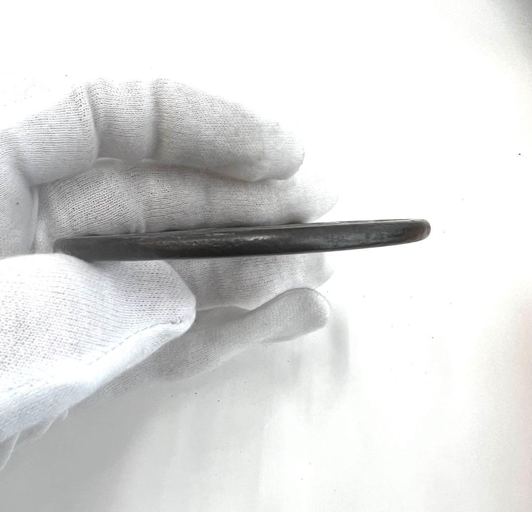 江戸期本歌　鉄透かし鍔 上質桑縁桐鍔箱付き　時代鍔布団入り　値下げ！