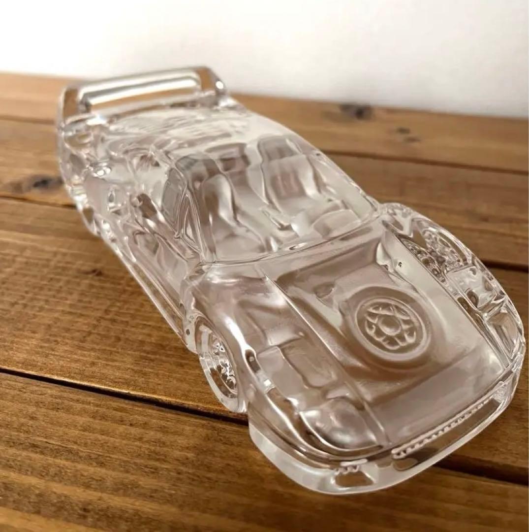 ホフバウアー社 ヴィンテージ フェラーリ ガラス クリスタル 置物