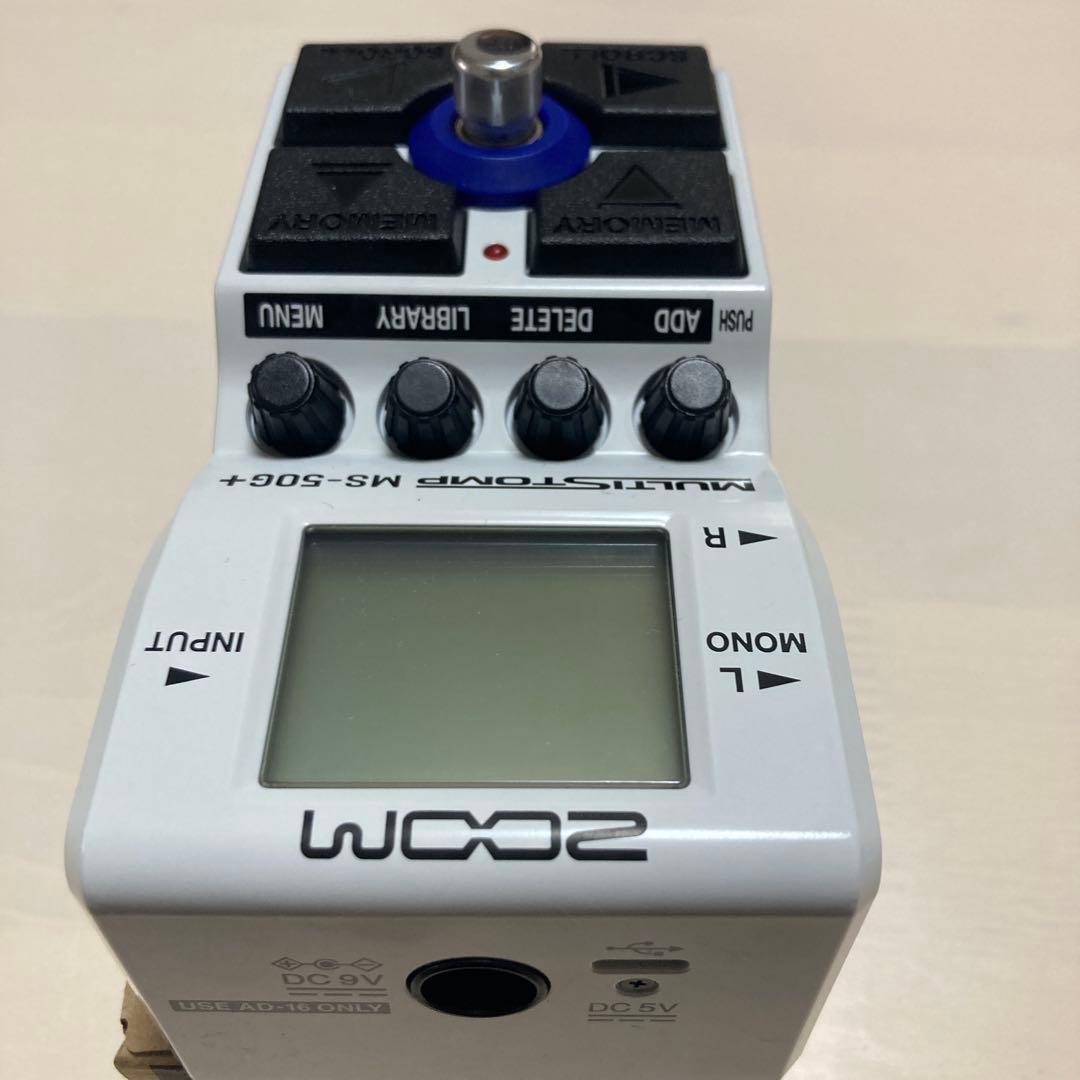 ほぼ未使用 zoom ms-50g+ マルチエフェクター