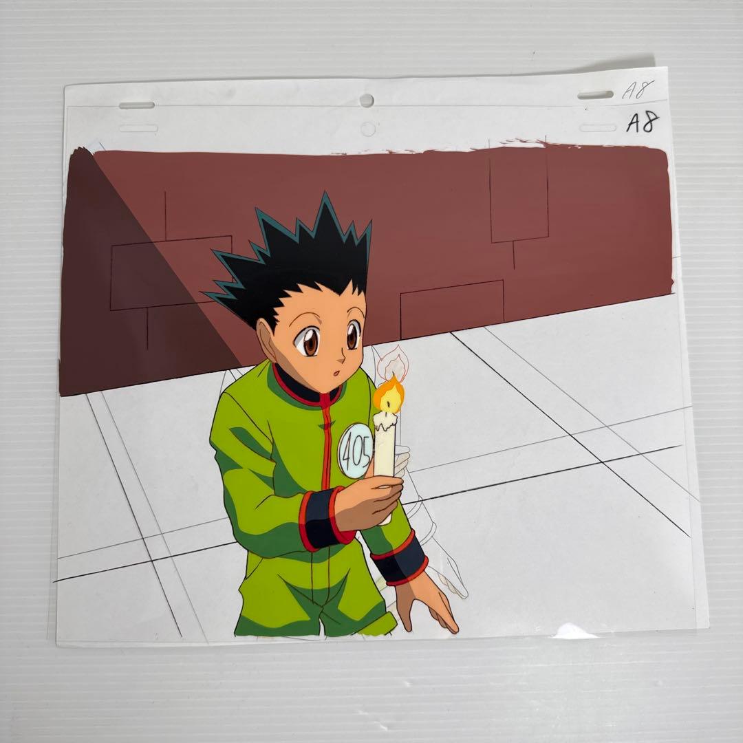 レア！ハンターハンター ゴン レオリオ クラピカ セル画 2枚セット