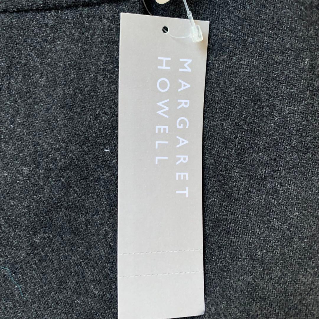 新品未使用タグ付き✨マーガレットハウエル 日本製 ウールスカート ダークグレー