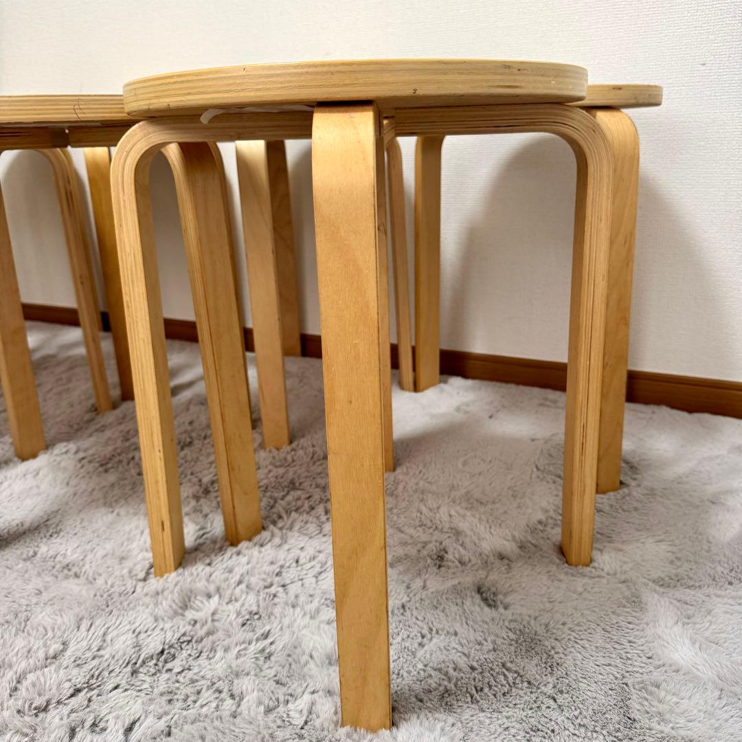 【エル 】IKEA FROSTA フロスタ スツール 8脚