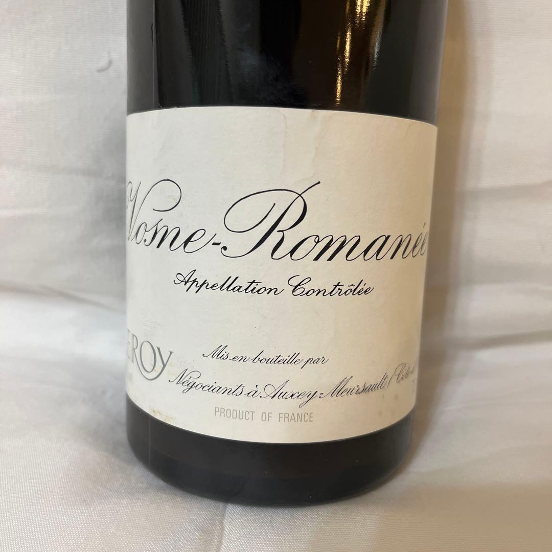 ルロワ　LEROY ヴォーヌ・ロマネ 1978年　極極希少品　値下げしました