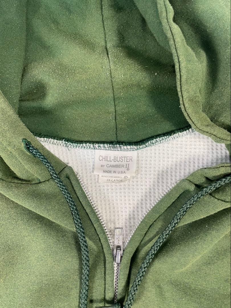 CAMBER 裏サーマル パーカー フェード ビッグサイズ ビンテージ USA製