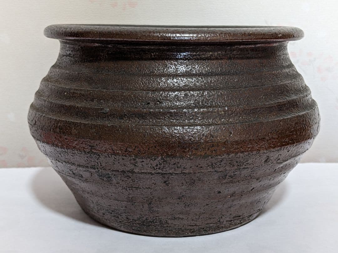 ♦江戸時代 香炉 建水 梅花皮 茶道具 アンティーク骨董品 コレクション